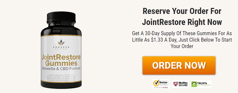 joint restore gummies pricing