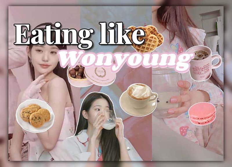 Eating like Wonyoung Diet
