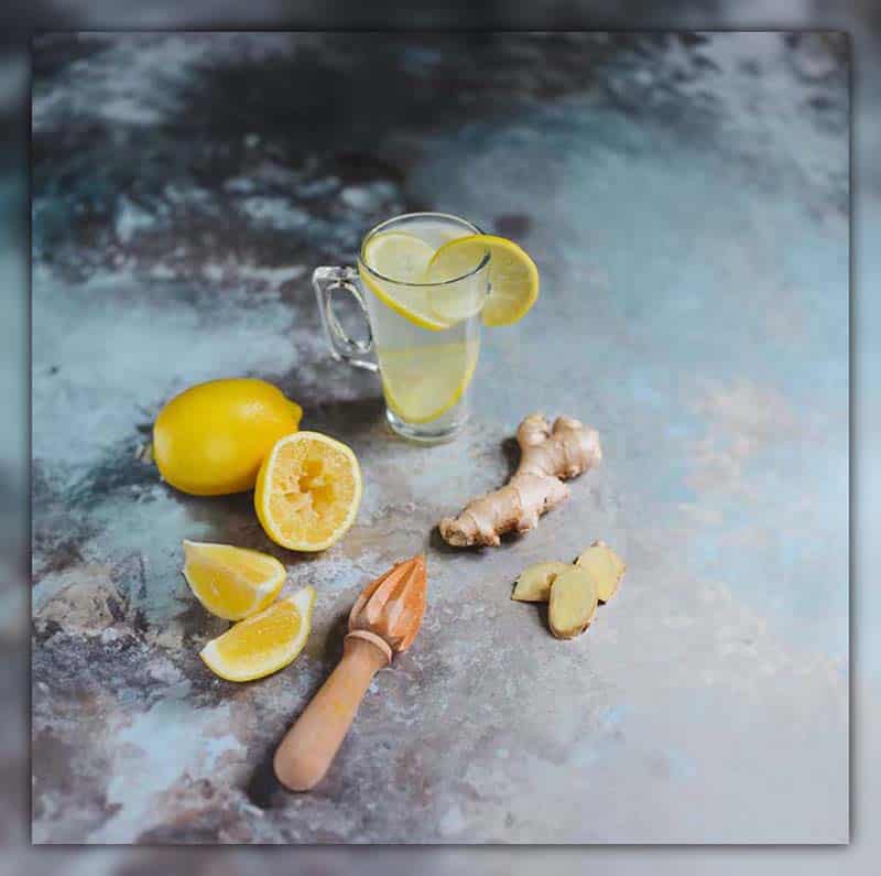 Lemon Ginger Morning Detox Drink naturopath diet