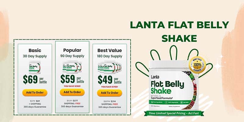 Price of Lanta Flat Belly Shake